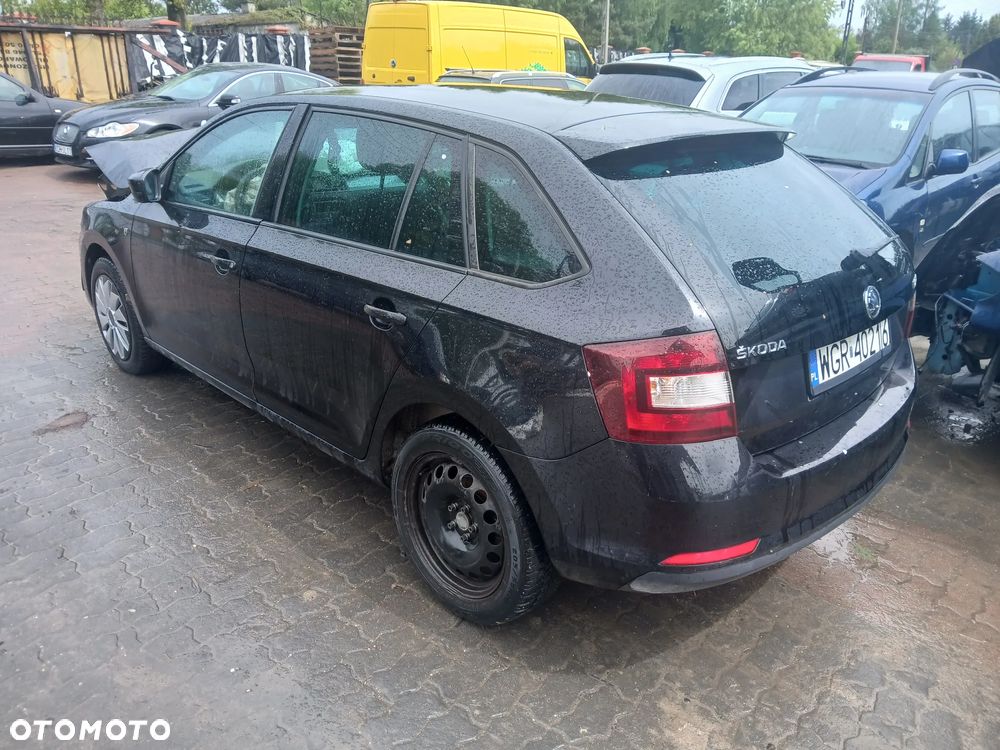 skoda rapid spaceback LF9R maska zderzak lampa grill błotnik drzwi zbiornik paliwa szyba - 1