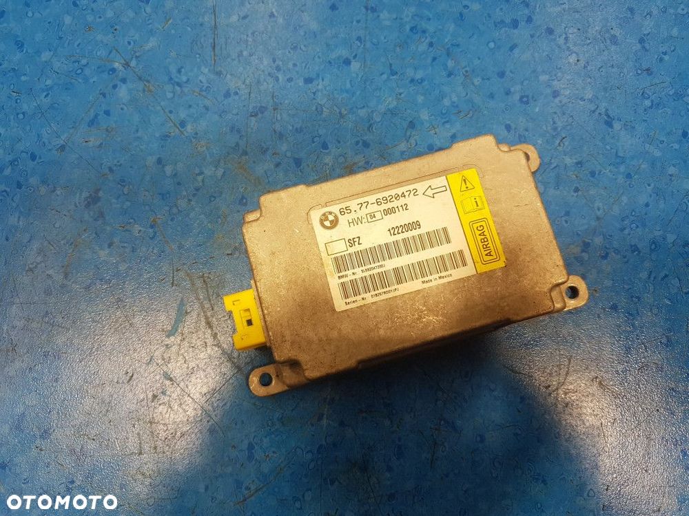 BMW E65 SENSOR AIRBAG 6920472 - 2