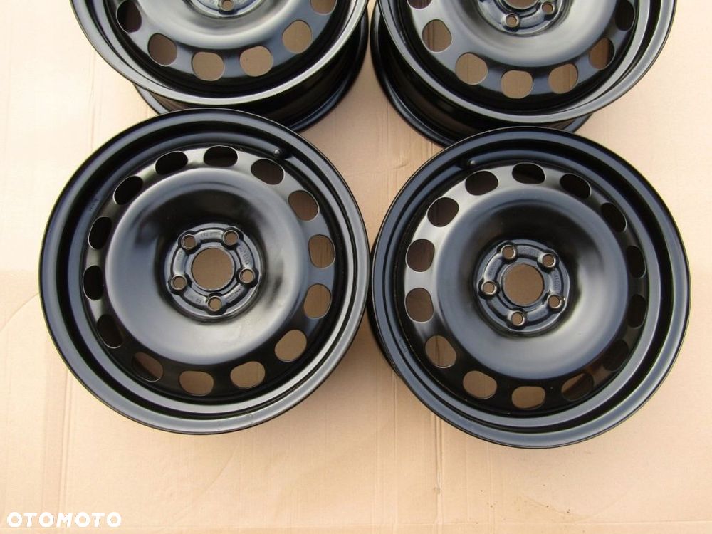 1x Felga Stalowa 16 Seat Arona Ibiza IV 6j 5x100 ET45 / oryginał - 9