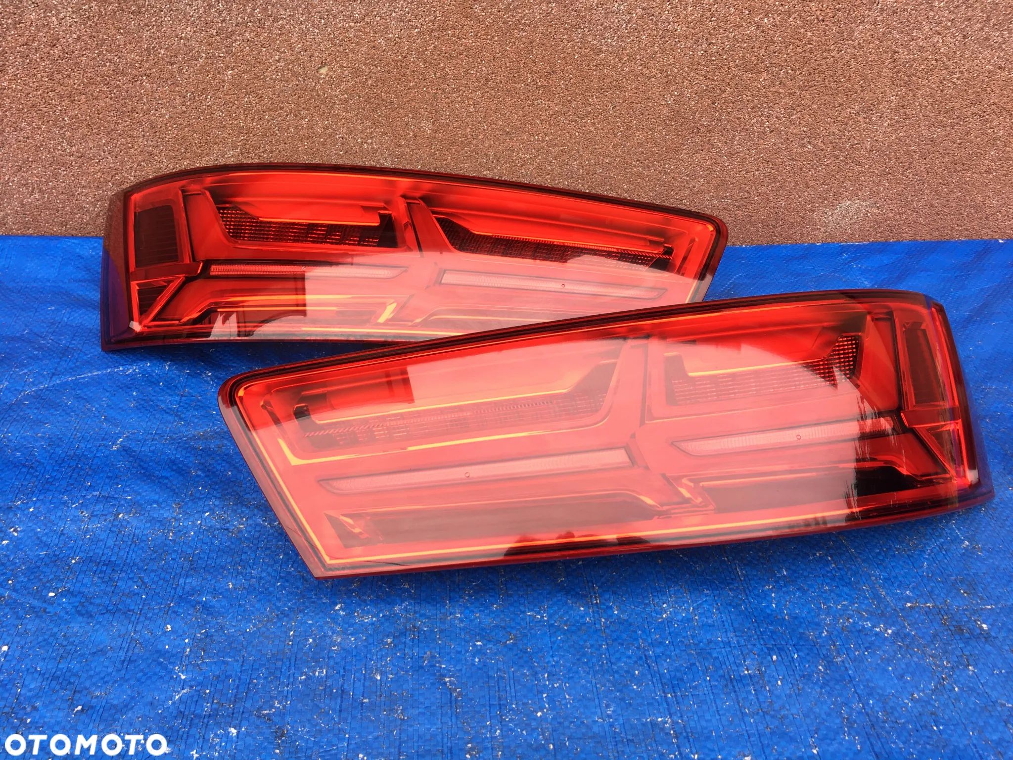 AUDI Q7 SQ7 4M  / MATRIX / EUROPA / LAMPY TYLNE LAMPA TYŁ / DYNAMICZNE / KOMPLET / ORYGINAŁ - 1