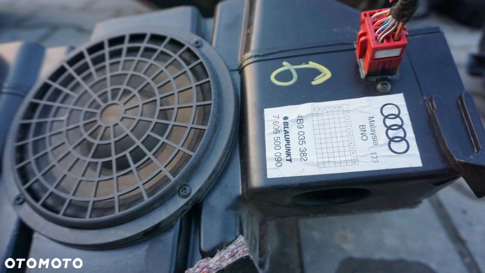 SPRZĘT AUDIO ORYGINALNY FABRYCZNY SUBWOOFER OBUDOWA GŁOŚNIKA DRZWI LEWA PRAWA STRONA AUDI A6 C6 A5 SPORTBACK A4 B8 - 14