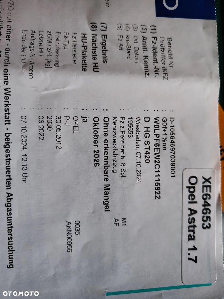 Opel Astra 1.7 CDTI DPF Cosmo - 38