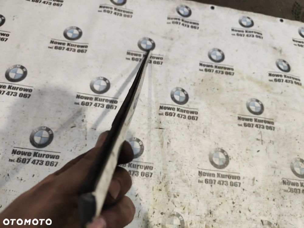 BMW E46 sedan kombi listwa zgarniająca lewa przednia chrom - 4