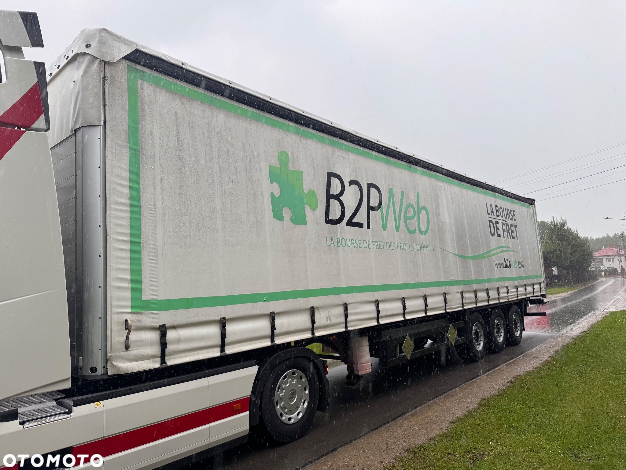 Schmitz Cargobull Firanka 2x os podnoszona - 1