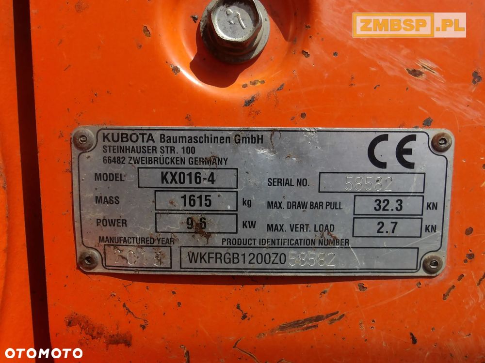 Kubota KX016-4 - 14