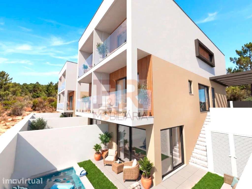 FANTASTICA!!Geminada com Piscina T4 com Cave em Pinhal General, Fer... - Grande imagem: 5/20