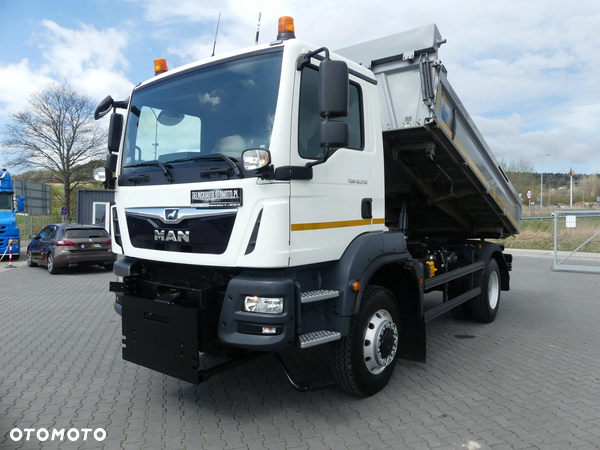 MAN TGM 18.250  4x4 / WYWROTKA 3 STR / PRZEBIEG 22 TYS KM !!! /