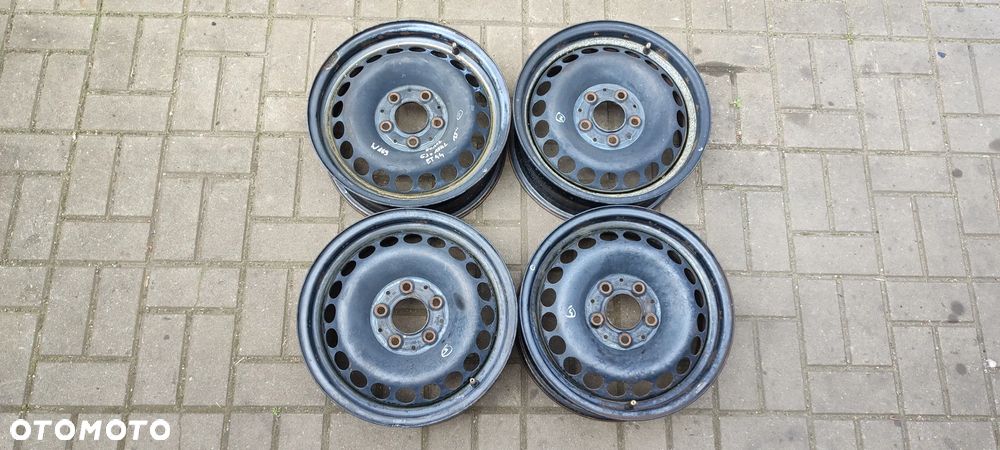 FELGI STALOWE 5x112 6Jx15 CALI ET44 MERCEDES W169 W246 KOMPLET 4 SZTUKI - 1