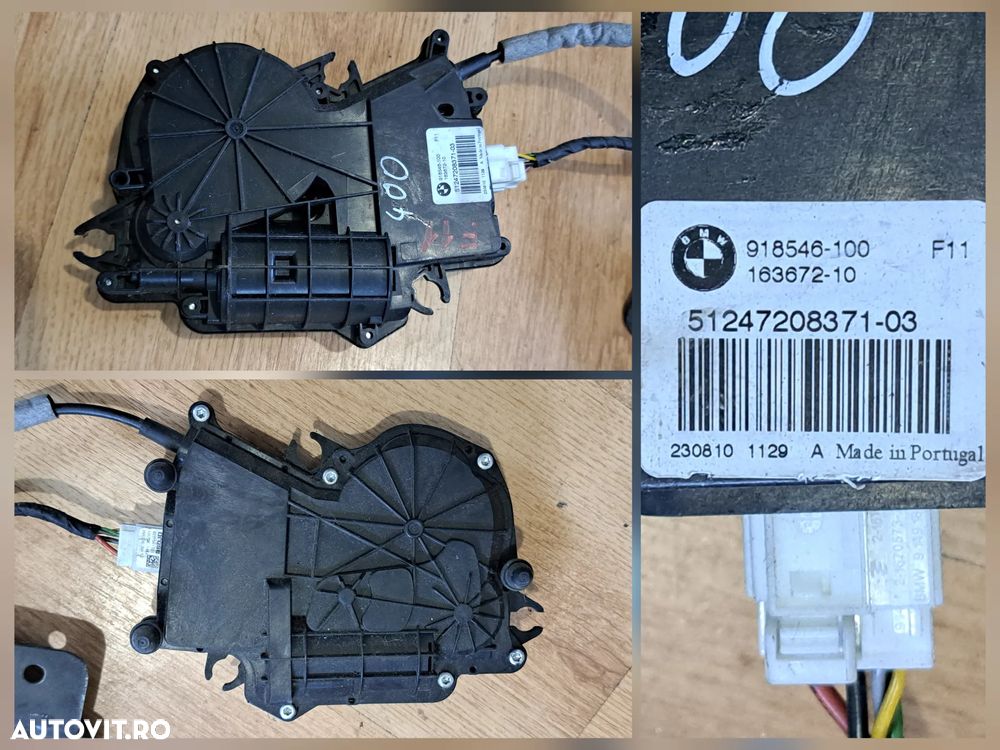 Broasca incuietoare soft close ( inchidere lenta ) portbagaj haion originala BMW Seria 5 F11+LCI - 3