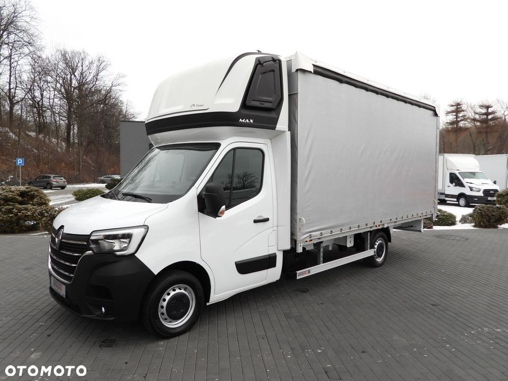 Renault MASTER PLANDEKA 10 PALET WEBASTO TEMPOMAT LEDY PNEUMATYKA KLIMATYZACJA  165KM - 20