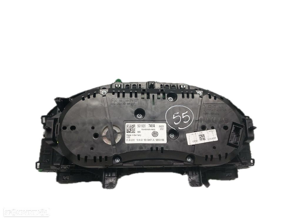 Conjunto Centralina De Ignição (Imobilizador) Volkswagen Golf Vii (5G1 - 6