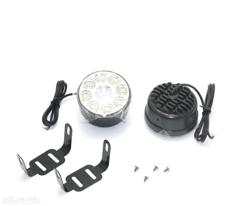 LÂMPADAS LED DE LUZ DIURNA REDONDAS - 2