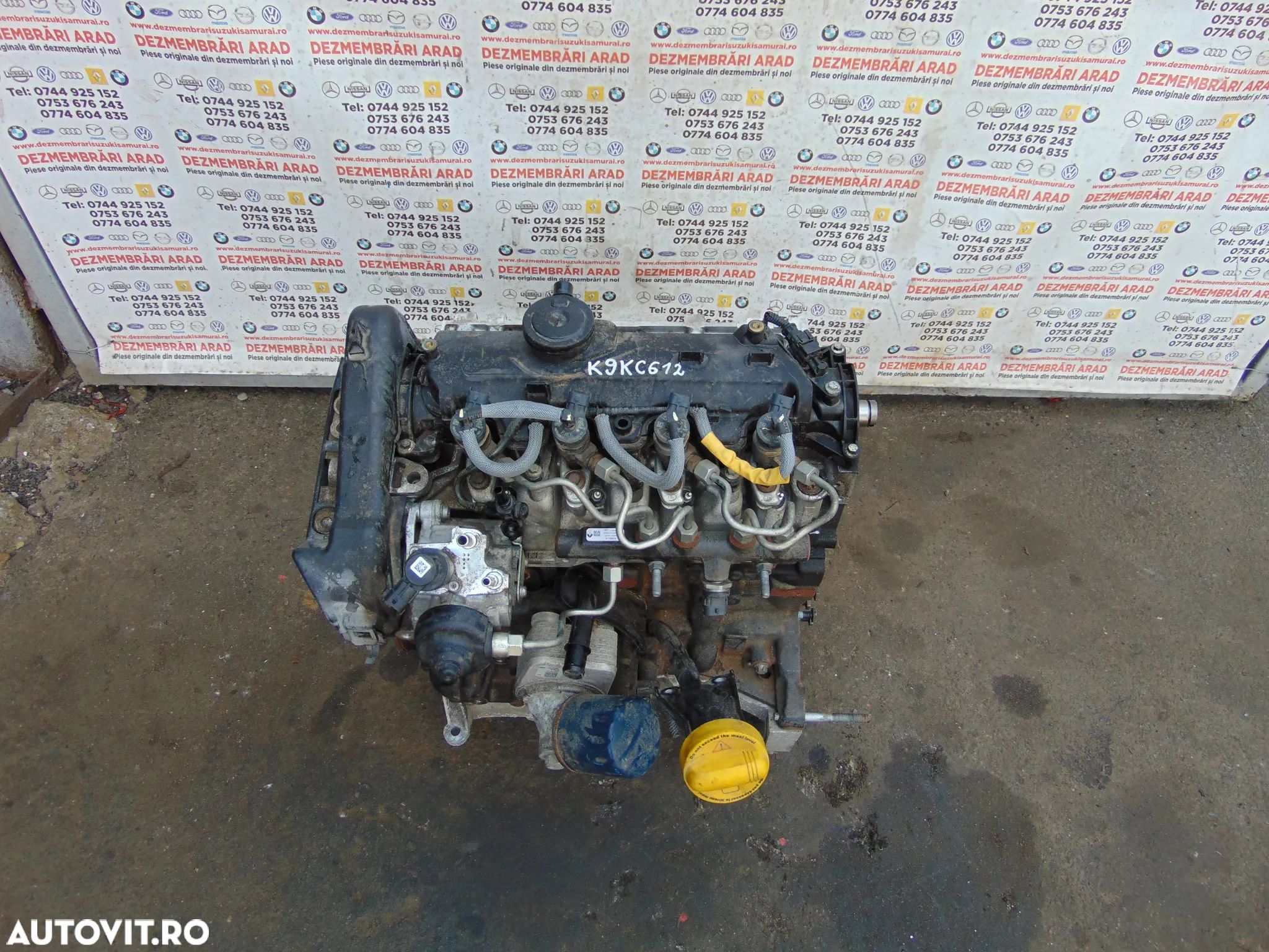 Motor Renault 1.5 clio 4 k9kc612 Dacia Lodgy Logan MCV SaNDERO SCENIC DUSTER - 1