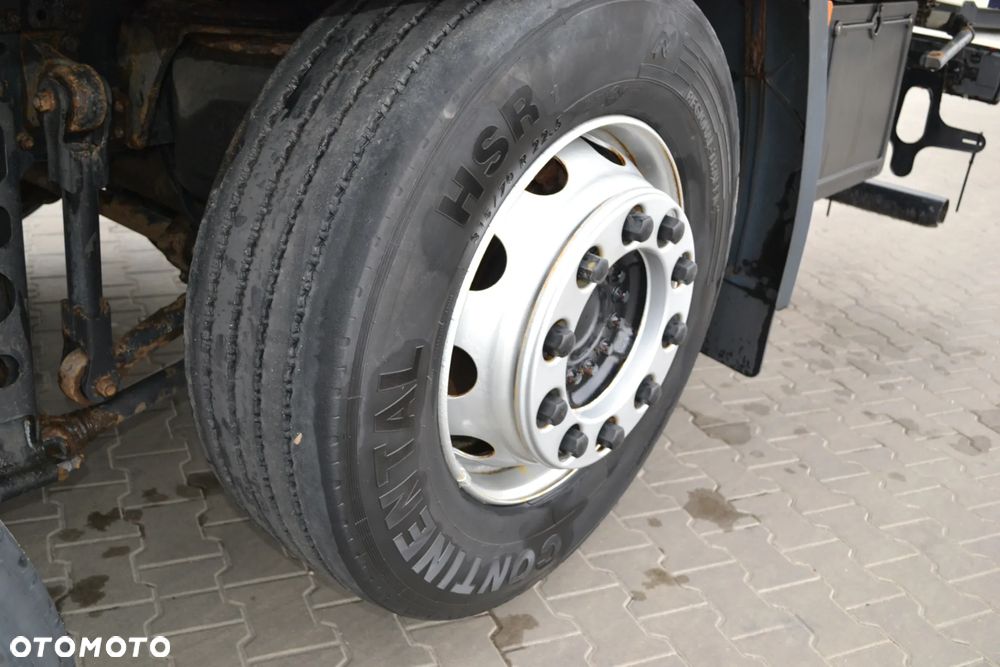 MAN TGS 26.360 TYLKO 412 TYS km MANUALNA SKRZYNIA BIEGÓW PLATFORMA dł. 7.4 m - 7