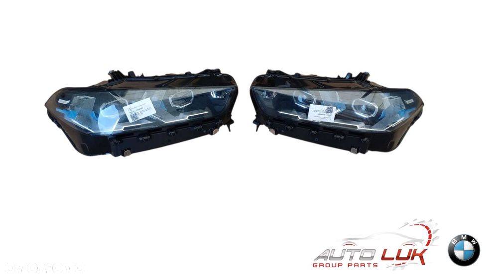 Reflektory Adaptive FULL LED BMW X5 G05 LCI 5A8E105 5A8E106 KOMPLET - 1