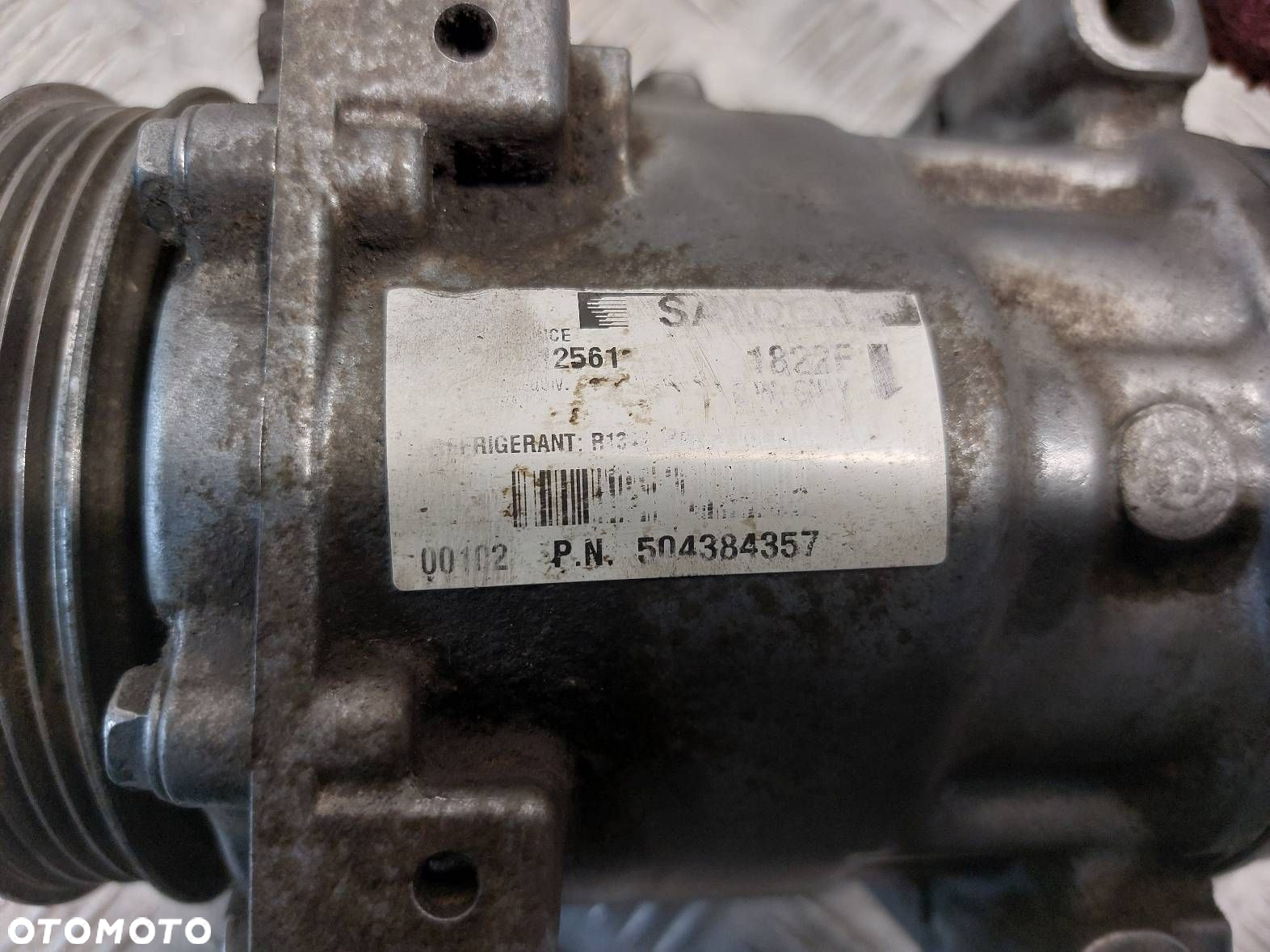 SPRĘŻARKA KOMPRESOR KLIMATYZACJI FIAT DUCATO III LIFT 2.3 504384357 - 2