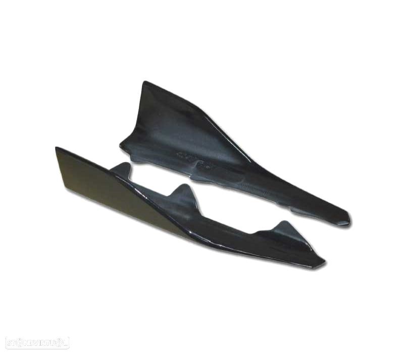 SPLITTERS EMBALADEIRAS BMW F87 M2 F30 F31 F22 F23 PRETO - 2