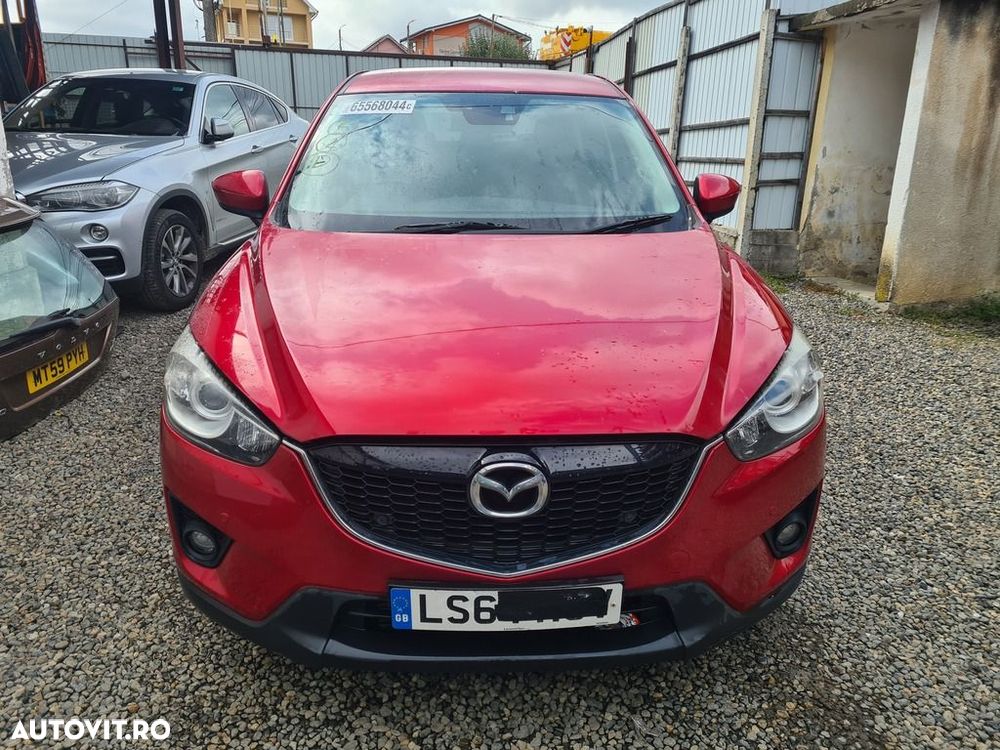 Oglinda stanga Mazda CX - 5 2012 - 2015 4 Usi Rosu (1074) Rabatabile RABATARE DEFECTA - 4