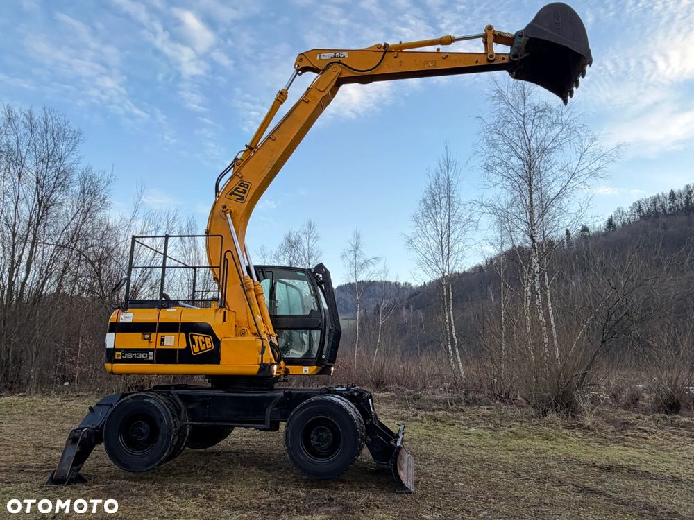 JCB JS130W Koparka Kołowa 13ton z Łapami podporami Hydr.! Najlepszy niezawodny Silnik ISUZU 105 KM. Długie ramię PLUS. Sprowadzona z Norwegii Pracowała przy śmieciach! ZADBANA bez luzów i wycieków! KLIMA. Zamki na tłokach. Potężna moc! Okazja TANIO! - 22