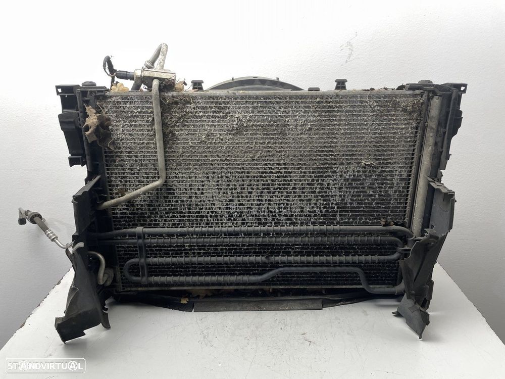 Conjunto Radiadores com Termo-Ventilador Usado MERCEDES-BENZ E-CLASS (W212) E 20... - 2