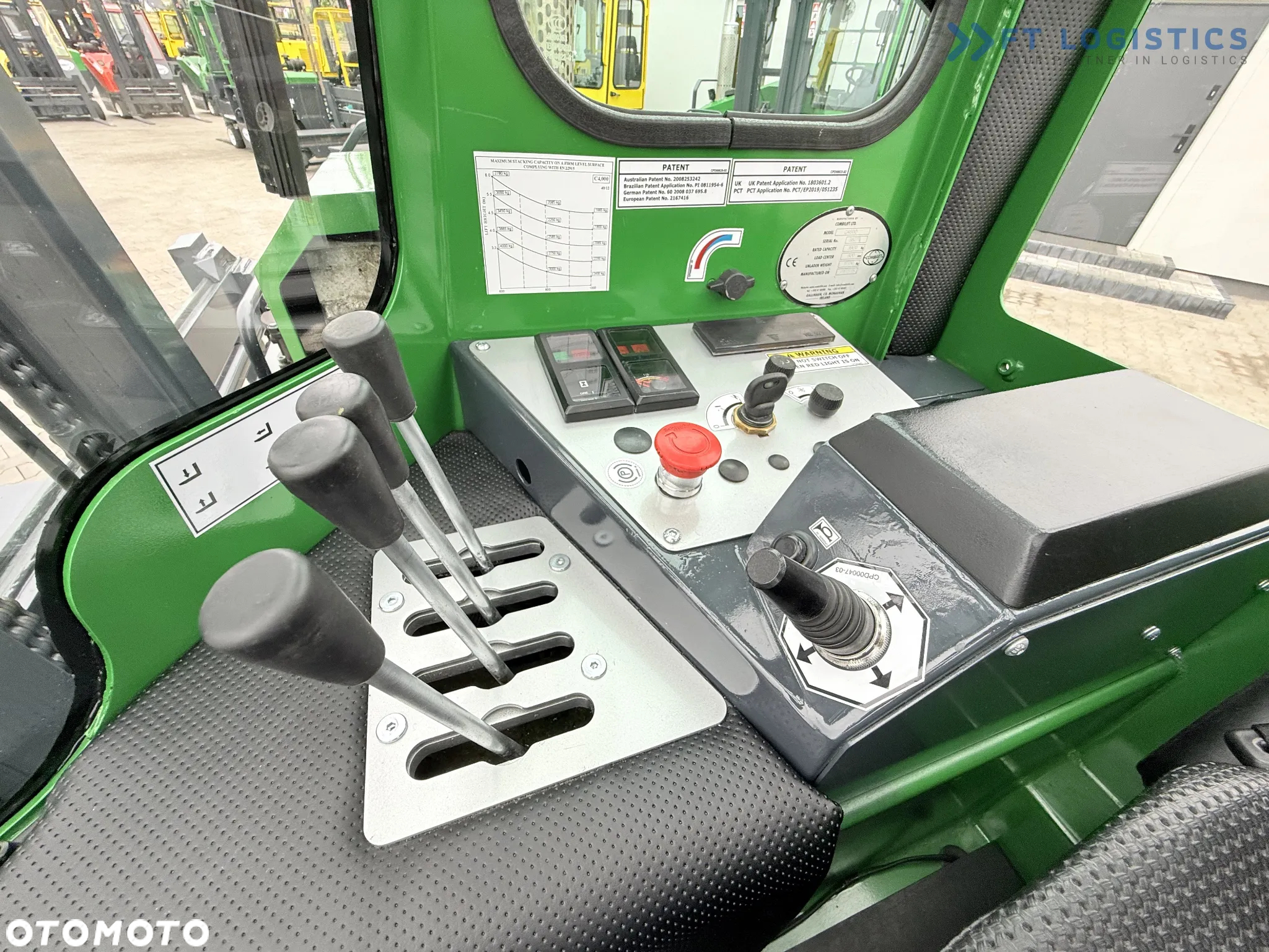 Combilift C4500 / DIESEL / DUPLEX 4000MM / SZEROKI POZYCJONER WIDEŁ / OGRZEWANIE / PEŁNA KABINA / STAN IDEALNY / Szeroka oferta wózków czterokierunkowych i bocznych, dopasowanych do różnorodnych potrzeb i zastosowań - 18