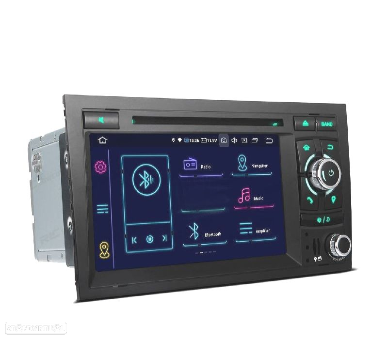 AUTO RADIO GPS ANDROID 12 PARA AUDI A4 B6 B7 00-08 SEAT EXEO 08-12 - 2