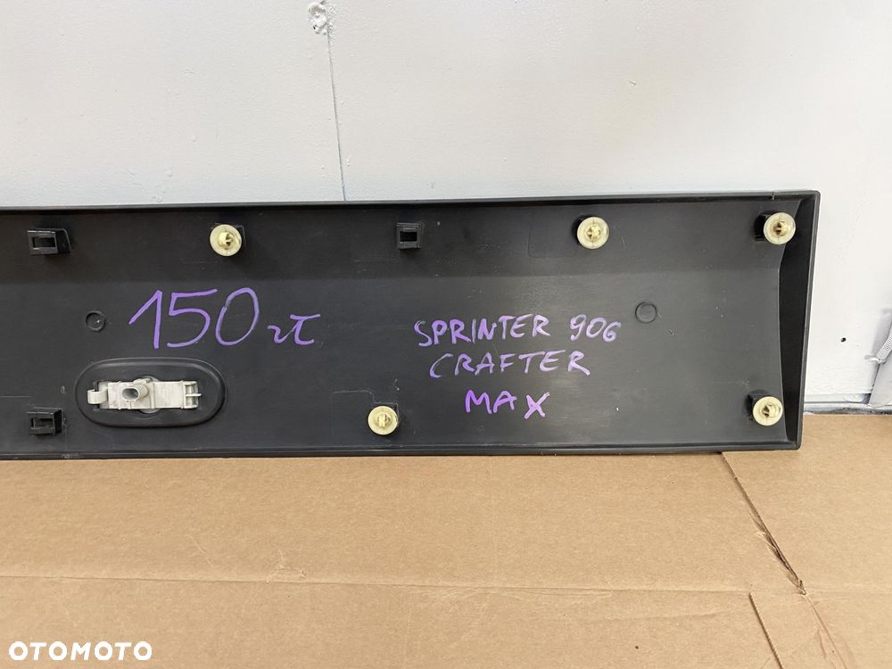 VW Crafter Sprinter 906 06- Listwa obrysówka Błotnik tylny Lewy przed kołem - 7