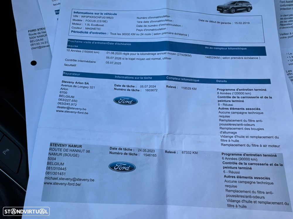 Ford Focus SW 1.0 EcoBoost Business - 39