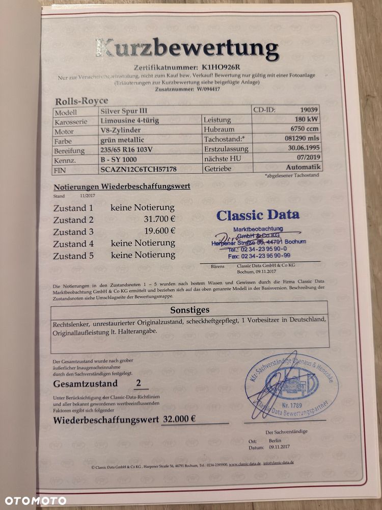 Rolls-Royce Silver Spur - 16