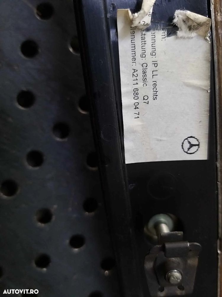 Ornament bord mercedes e class w211 a2116800471 - 2