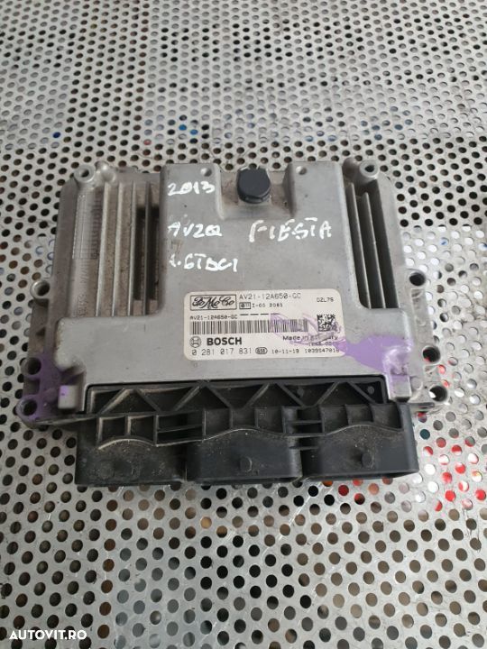 Calculator Motor Ecu Ford Fiesta 1.6 Tdci Euro 5 Motor AV2Q - 1