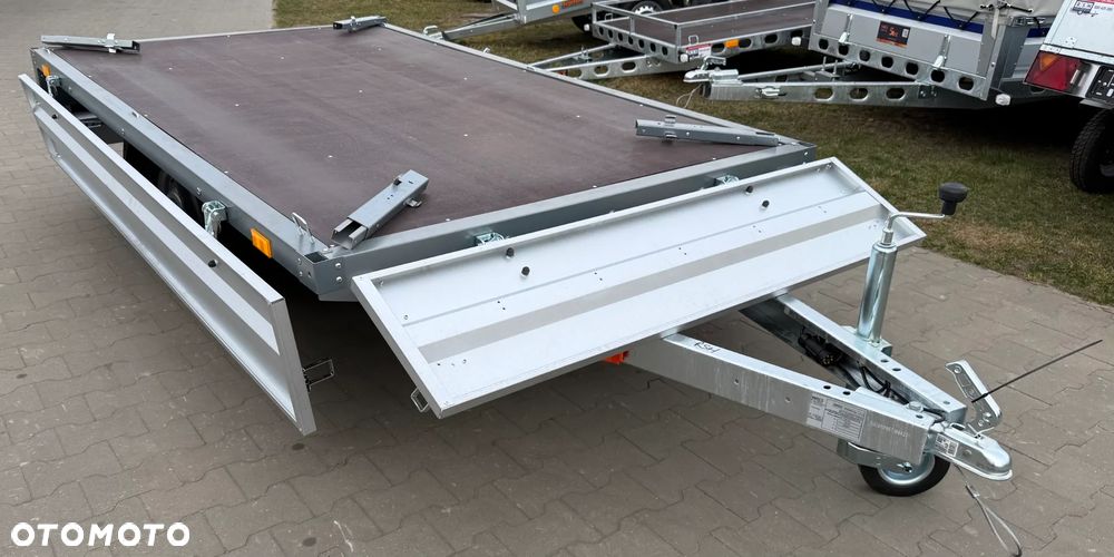 Wiola Przyczepa samochodowa WIOLA  HOCHLADER L1 OŚ 256x156 cm , DMC: 750 kg - 16