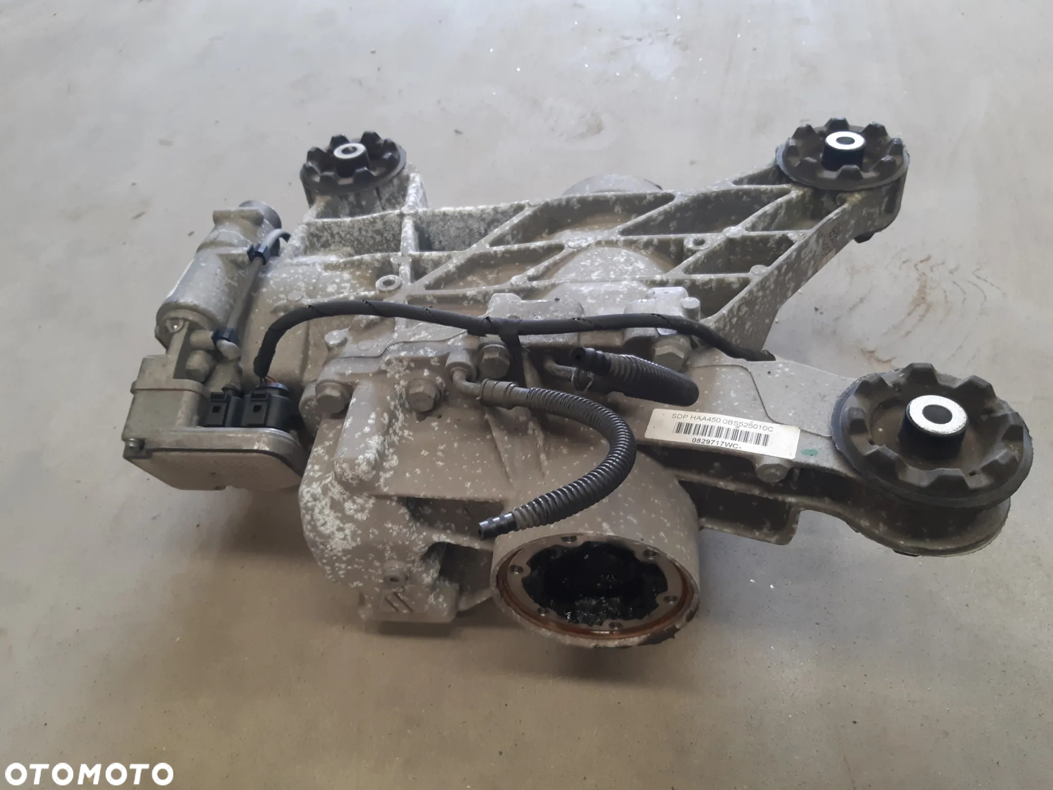 MOST DYFERENCJAŁ DYFER HALDEX VW AUDI 4X4 0BS525010C - 2