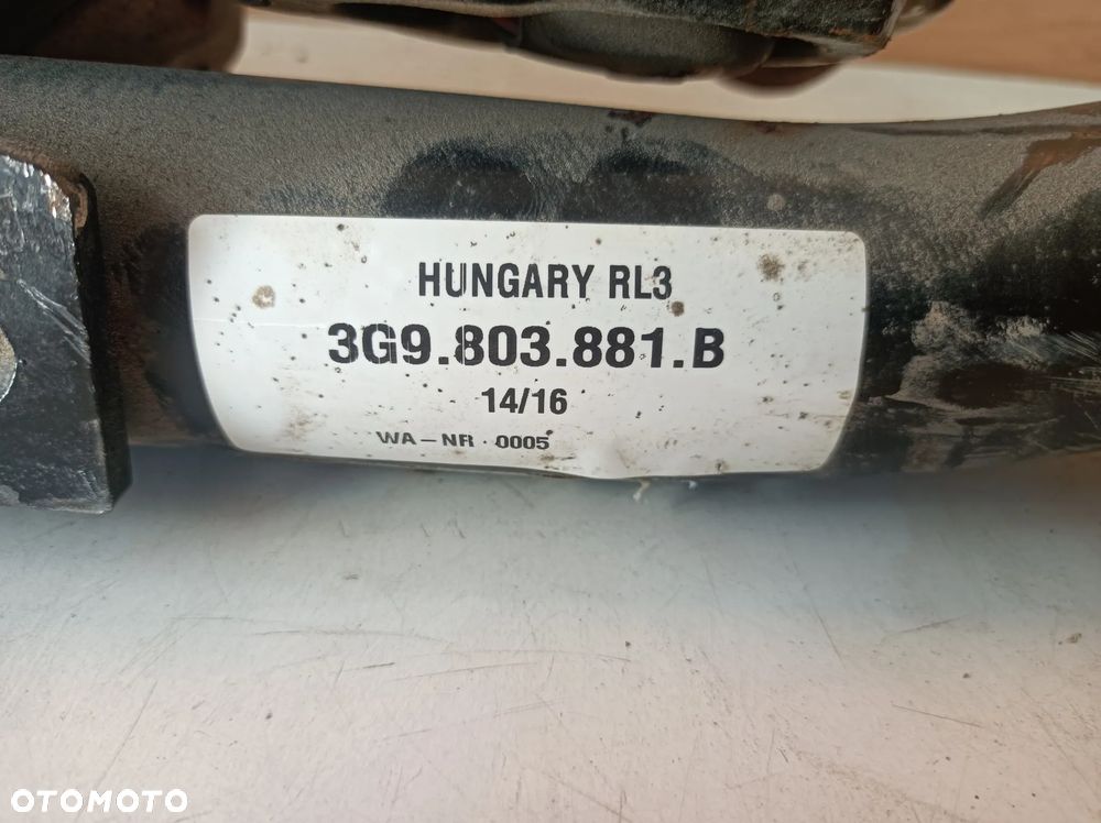 Hak holowniczy elektryczny VW Passat B8 kombi 3G9803881B - 9
