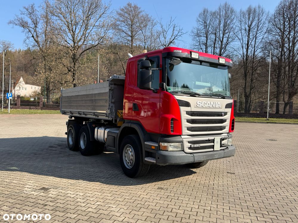 Scania G480 wywrotka 6x4, 3-str., DAUTEL, BORDMATIC, MANUAL, 280 t.km.! - 6