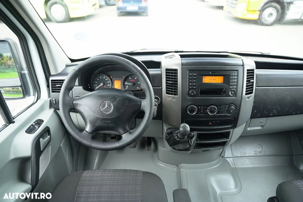 Mercedes-Benz SPRINTER / BASCULATOR / CU OPȚIUNI / 6 LOCURI / DOUĂ / MANUAL / IMPORTAT - 30