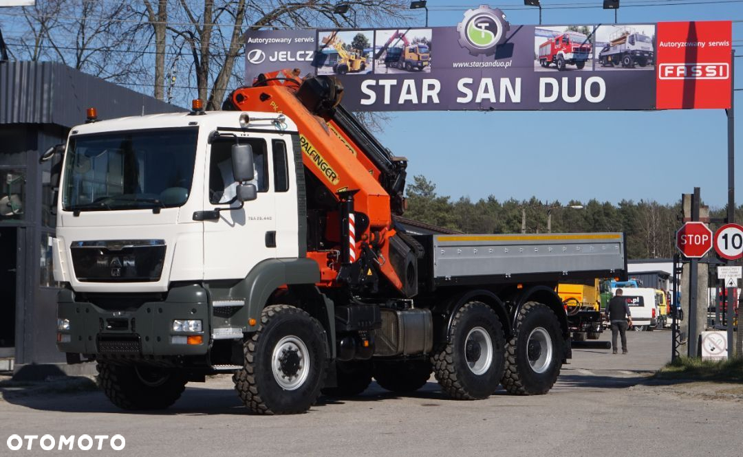 MAN 26.440 6x6 PALFINGER PK 44002 E + FLY JIB + WCIĄGARKA EURO 4 żuraw HDs - 2