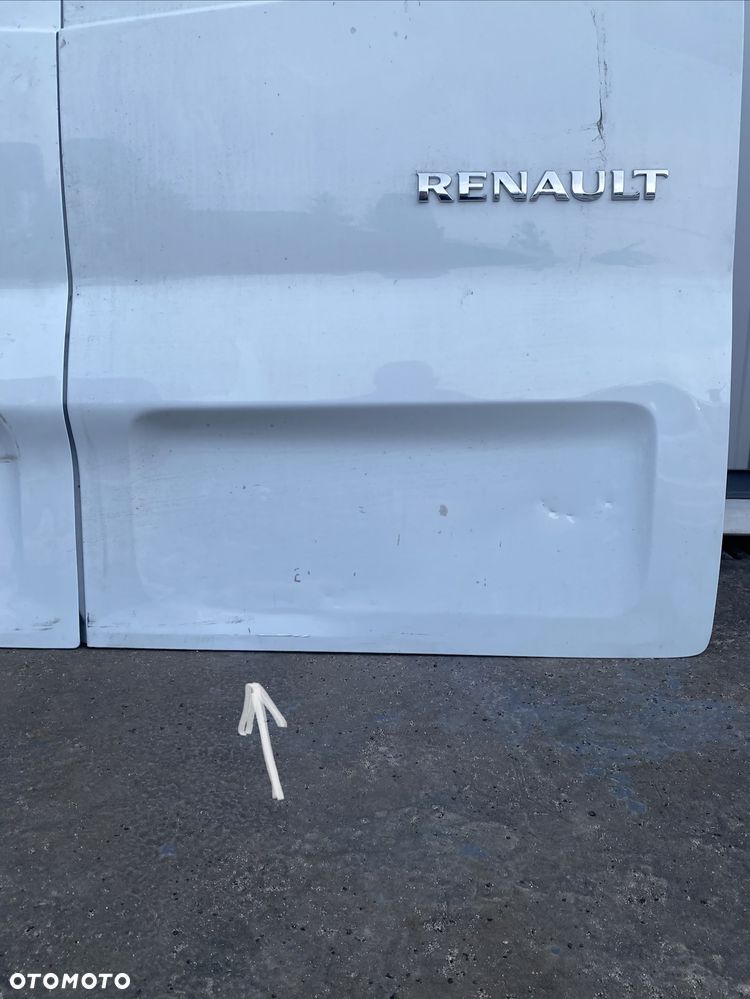 RENAULT Trafic 3 III lift  4 IV OPEL Vivaro B Fiat talento  DRZWI LEWE PRAWE tylne tylnie LEWY PRAWy TYŁ skrzydłowe skrzydło skrzydełka PEŁNE BLASZAK FURGON komplet drzwi tylnych - 6