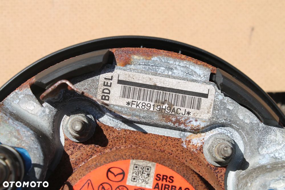 Airbag poduszka kierowcy Mazda 3 IV BP Oryginał Europa - 10