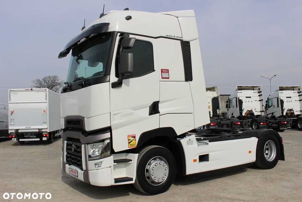 Renault T480 *13L* /LODÓWKA / HIGH-CAB /KLIMA POSTOJOWA / GPS /PEŁNY SPOILER /ACC / BL.MOSTU / Euro 6 /*SERWIS FR*/ STAN IDEALNY / - 2