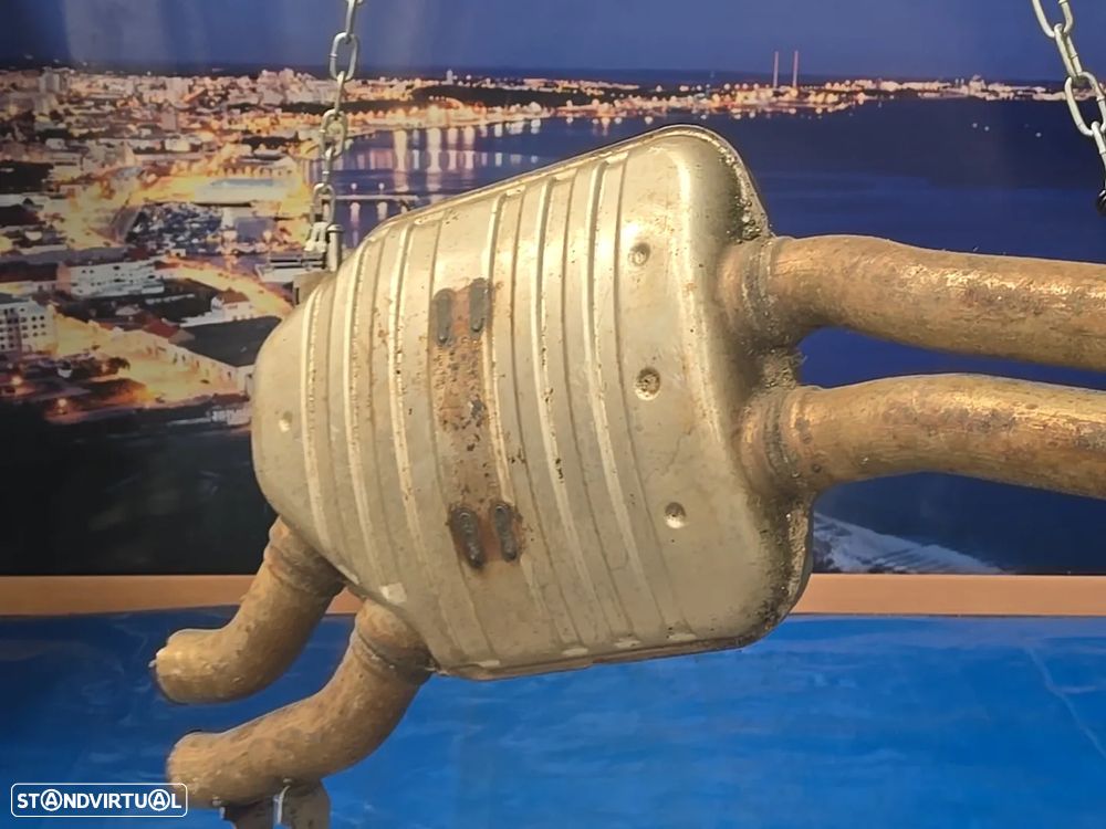 Audi a4 a5 b8 panela de Escape Muffler OEM Original 2008- - 5