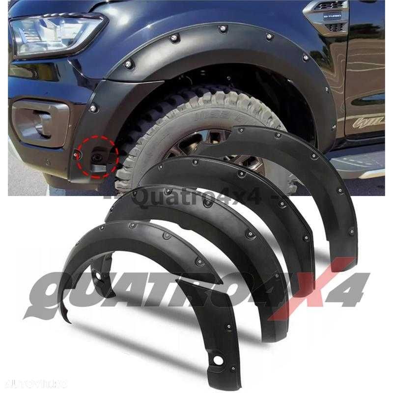 Overfendere extensii roti Ford Ranger T8 2019+ - 1