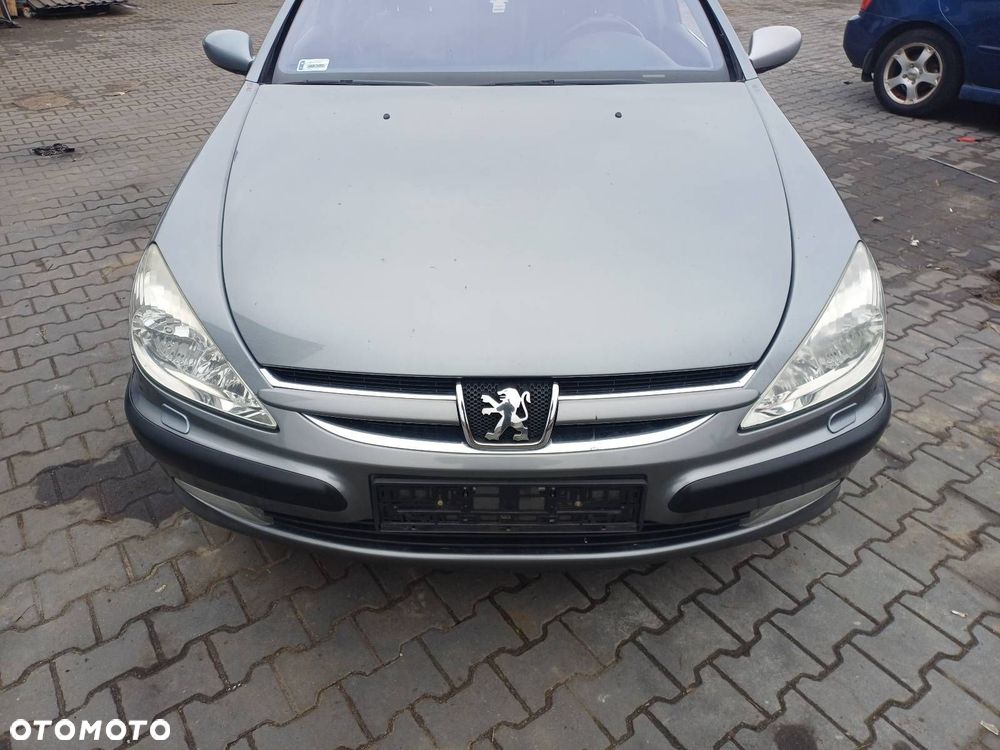 KOMPLETNY PRZÓD PEUGEOT 607 I EZDC MASKA ZDERZAK BŁOTNIKI LAMPY - 1