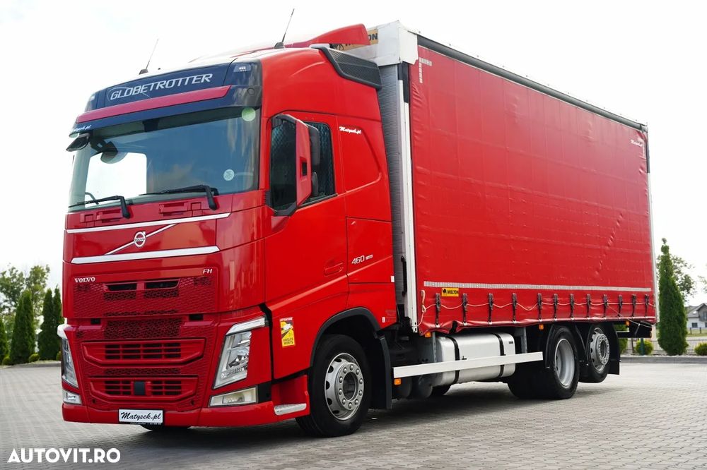 Volvo FH 460 / CORTINĂ / I-SAVE / I-PARK COOL / PUNTE RALEVICABILĂ / DIRECȚIE / CORTINĂ RANFORSATĂ - 2