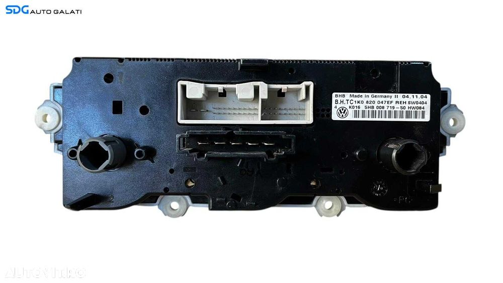 Panou Modul Unitate Comanda AC Aer Conditionat Clima Climatic Volkswagen Golf 5 Plus 2004 - 2008 Cod 1K0820047EF 5HB008719 [LC0579] - 8