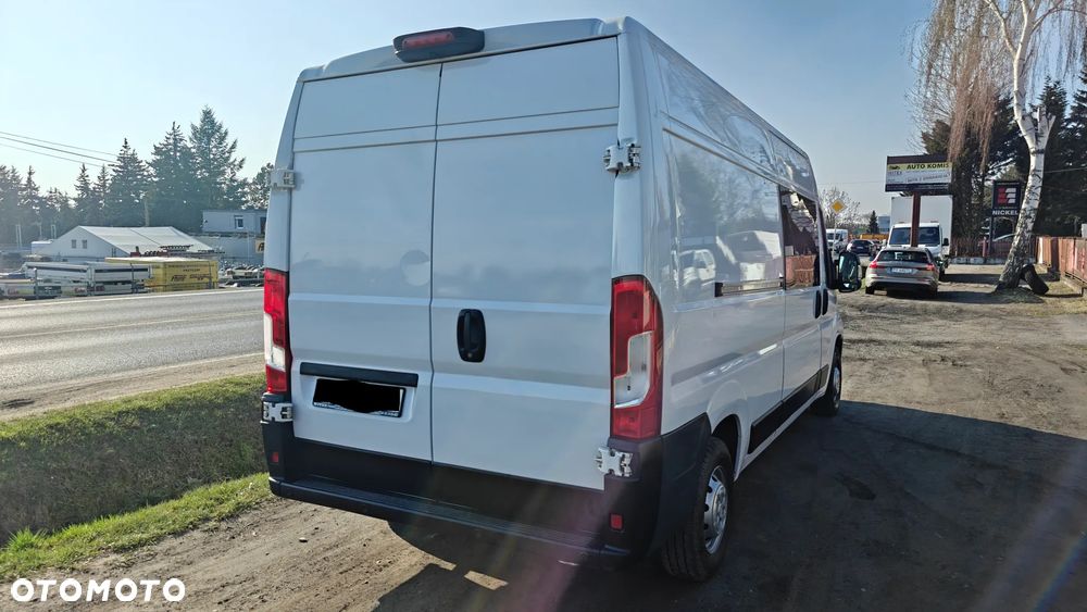 Fiat Ducato  Brygadówka 7 osób L3H2 klimatyzacja nawigacja ledy hak kamera cofania DOKA - 6