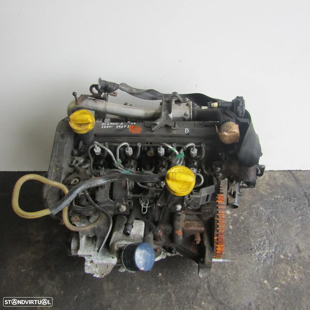 Motor Renault 1.5 Dci com referencia K9K830 - 7