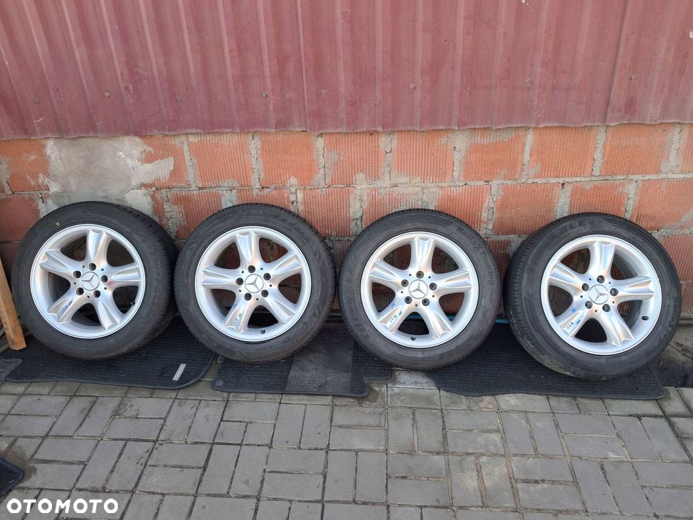 mercedes clk w209 felgi aluminiowe 16 koła lato 2024 rok et37 et32 - 1