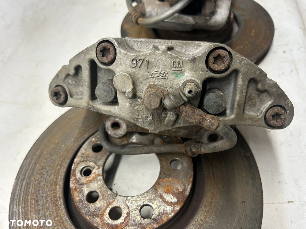 Saab 93 9-3 komplet hamulce hamulców 314 tarcze zaciski jarzma Aero przód 03-11 - 5