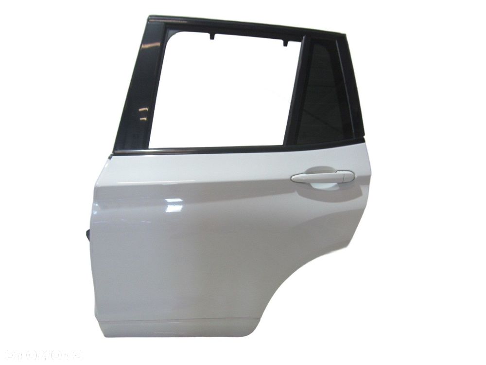 BMW X3 F25 DRZWI LEWE TYLNE TYŁ BIAŁE A300 ALPINWEISS MPAKIET 7238695 - 1